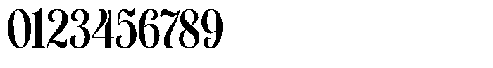 Sevontic Bold Condensed Font OTHER CHARS