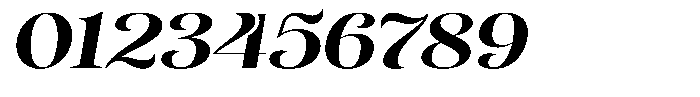 Sevontic Bold Expanded Oblique Font OTHER CHARS