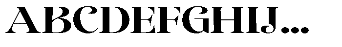Sevontic Bold Expanded Font UPPERCASE