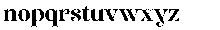 Sevontic Bold Font LOWERCASE