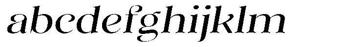 Sevontic Expanded Oblique FONT