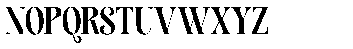 Sevontic Extra Bold Condensed Font UPPERCASE