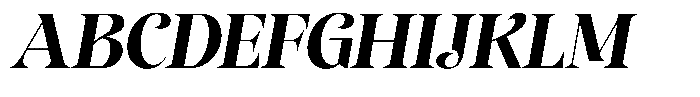 Sevontic Extra Bold Oblique Font