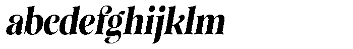 Sevontic Extra Bold Semi Condensed Oblique FONT