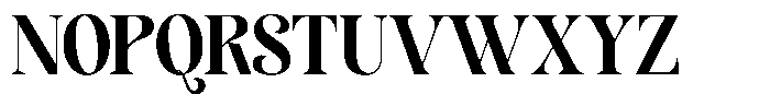 Sevontic Extra Bold Semi Condensed Font UPPERCASE
