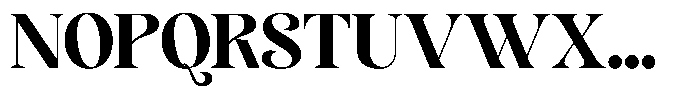 Sevontic Extra Bold Font UPPERCASE