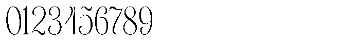 Sevontic Extra Light Condensed Font OTHER CHARS