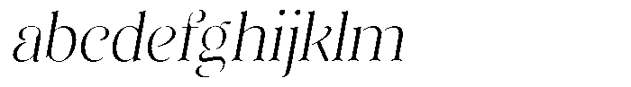 Sevontic Extra Light Oblique FONT