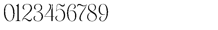 Sevontic Extra Light Semi Condensed Font OTHER CHARS