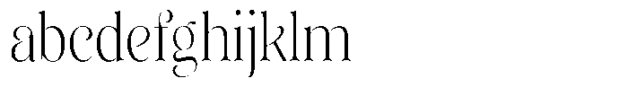Sevontic Extra Light Semi Condensed FONT