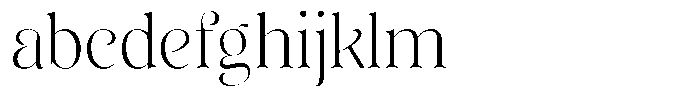 Sevontic Extra Light FONT