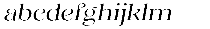 Sevontic Light Expanded Oblique FONT