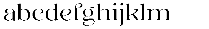 Sevontic Light Expanded FONT