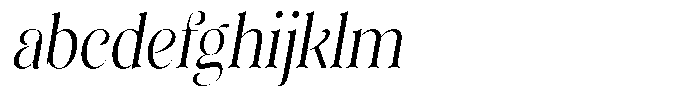 Sevontic Light Semi Condensed Oblique FONT