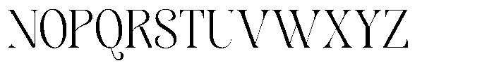 Sevontic Light Semi Condensed Font UPPERCASE