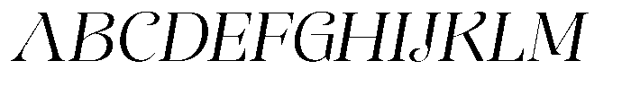 Sevontic Light Semi Expanded Oblique Font
