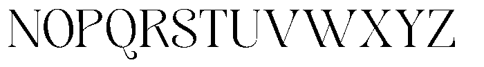 Sevontic Light Font UPPERCASE