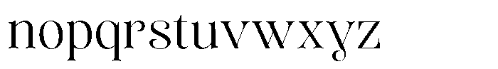 Sevontic Light Font LOWERCASE