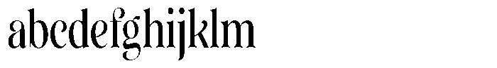 Sevontic Medium Condensed FONT