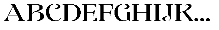 Sevontic Medium Expanded Font UPPERCASE