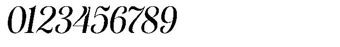 Sevontic Medium Semi Condensed Oblique Font OTHER CHARS