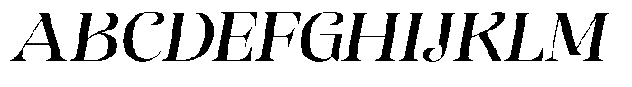 Sevontic Medium Semi Expanded Oblique Font