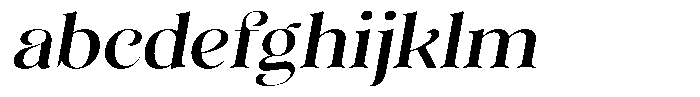 Sevontic Medium Semi Expanded Oblique FONT