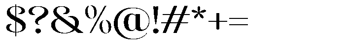 Sevontic Medium Semi Expanded Font OTHER CHARS
