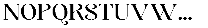 Sevontic Medium Semi Expanded Font UPPERCASE