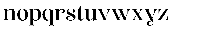 Sevontic Medium Font LOWERCASE