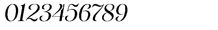 Sevontic Oblique Font OTHER CHARS