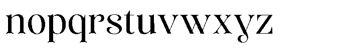 Sevontic Regular Font LOWERCASE