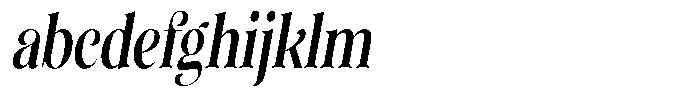 Sevontic Semi Bold Condensed Oblique FONT