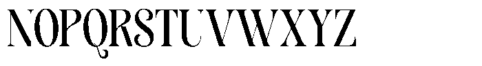 Sevontic Semi Bold Condensed Font UPPERCASE