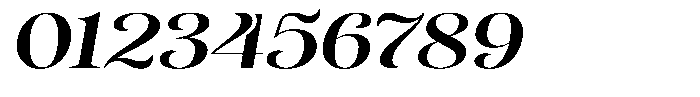 Sevontic Semi Bold Expanded Oblique Font OTHER CHARS