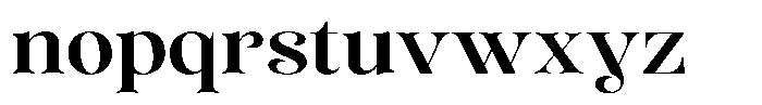 Sevontic Semi Bold Semi Expanded Font LOWERCASE