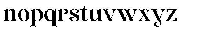 Sevontic Semi Bold Font LOWERCASE