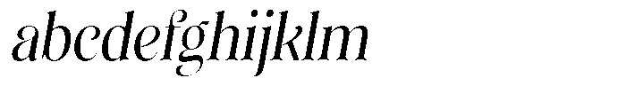 Sevontic Semi Condensed Oblique FONT