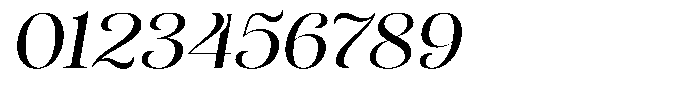 Sevontic Semi Expanded Oblique Font OTHER CHARS