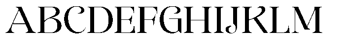 Sevontic Semi Expanded Font UPPERCASE