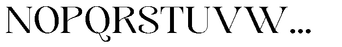 Sevontic Semi Expanded Font UPPERCASE