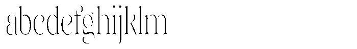 Sevontic Thin Condensed FONT