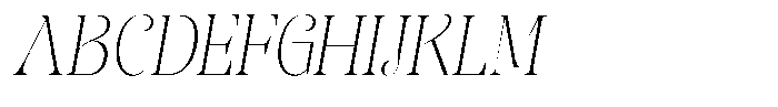 Sevontic Thin Semi Condensed Oblique Font