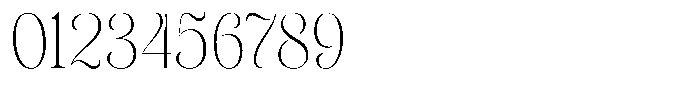 Sevontic Thin Semi Condensed Font OTHER CHARS