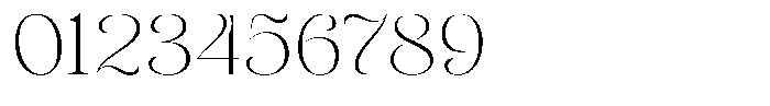 Sevontic Thin Semi Expanded Font OTHER CHARS