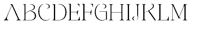 Sevontic Thin Semi Expanded Font