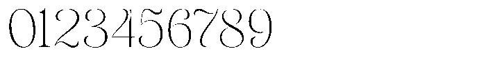 Sevontic Thin Font OTHER CHARS