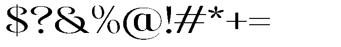 Sevontic Variable Black Font OTHER CHARS