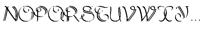 Sevran Font UPPERCASE