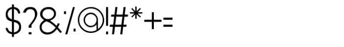 Sewonderline Regular Font OTHER CHARS